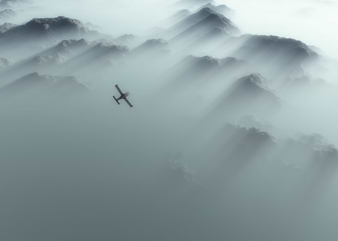 Up in the air