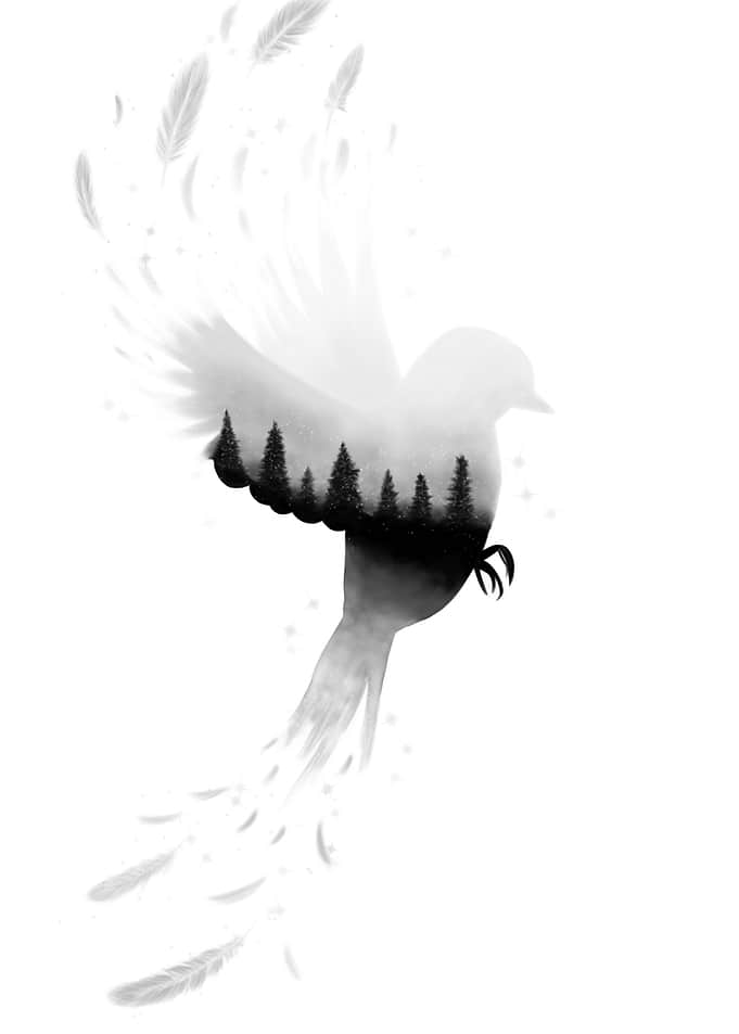 A world in a bird