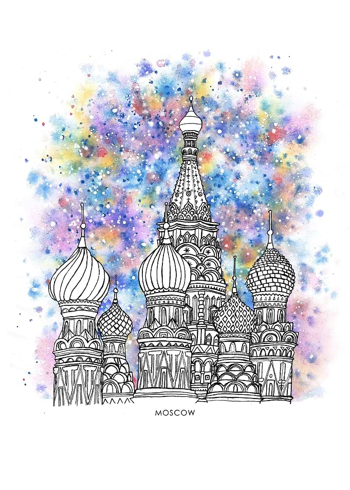 Colorful Moscow