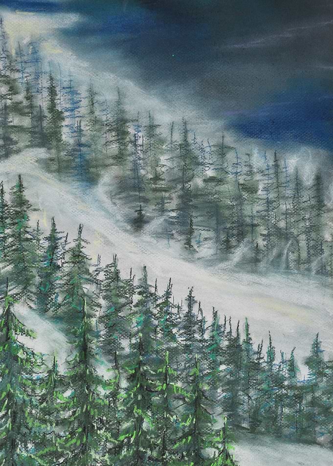 Fog in the mountains