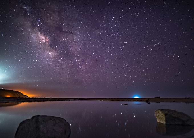 Pacific Ocean Milky Way