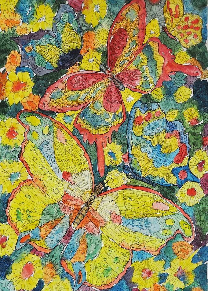 Yellow butterfly