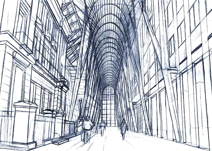 Hand Drawn BrookfieldPlace