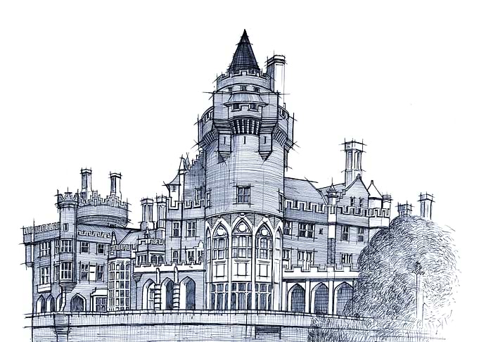 Hand Drawn Casa Loma