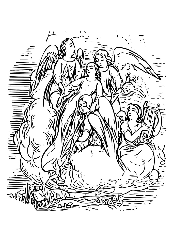 Angels in Clouds