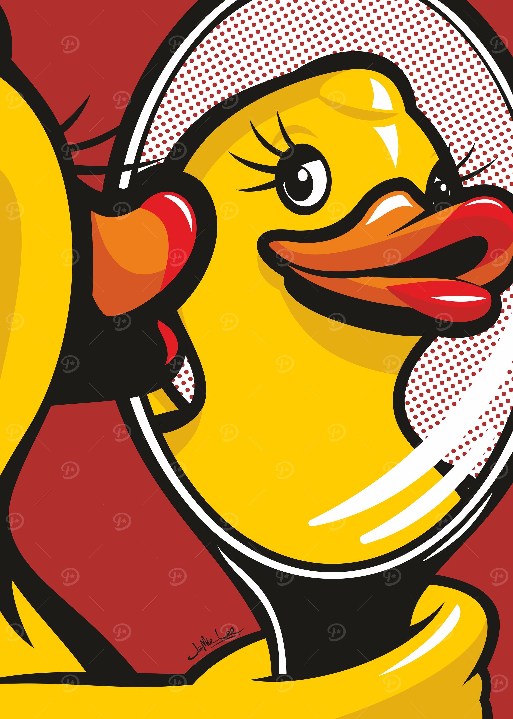 Duck With Mirror