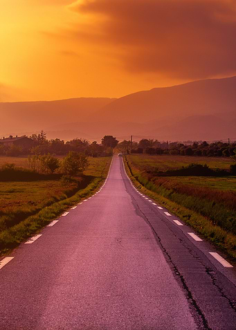 Sunset ride