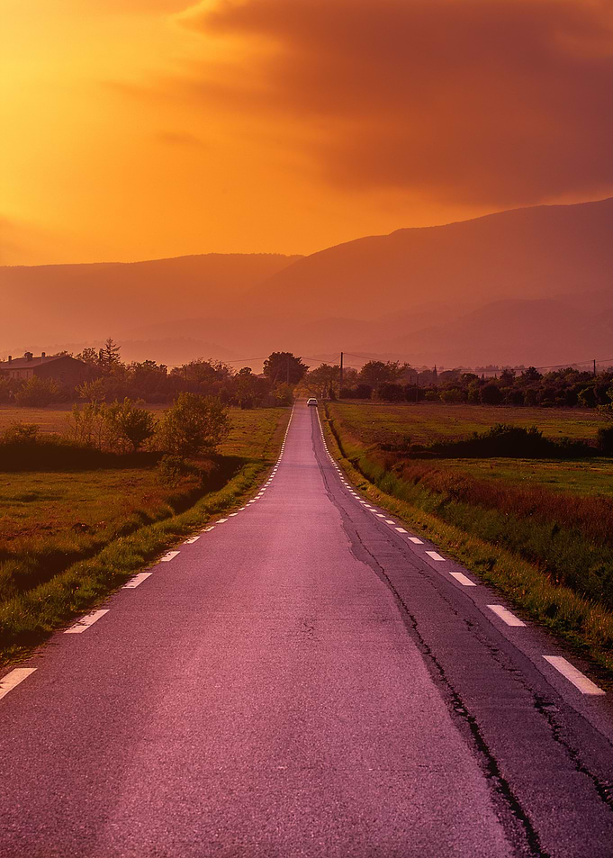 Sunset ride