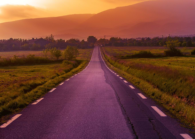 Sunset ride