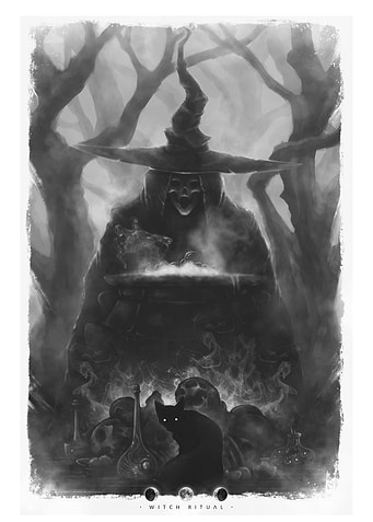 Witch ritual