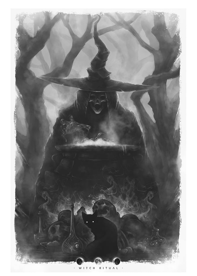 Witch ritual