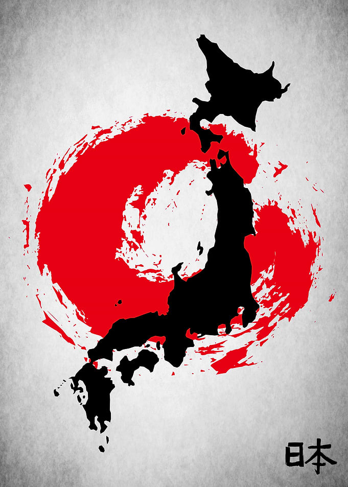 Japan - map