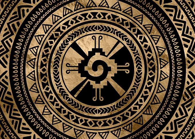 Hunab Ku Mayan symbol