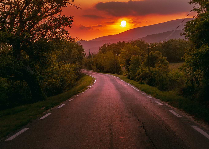 Sunset ride