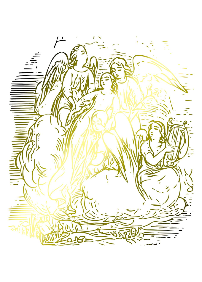 Angels in Clouds