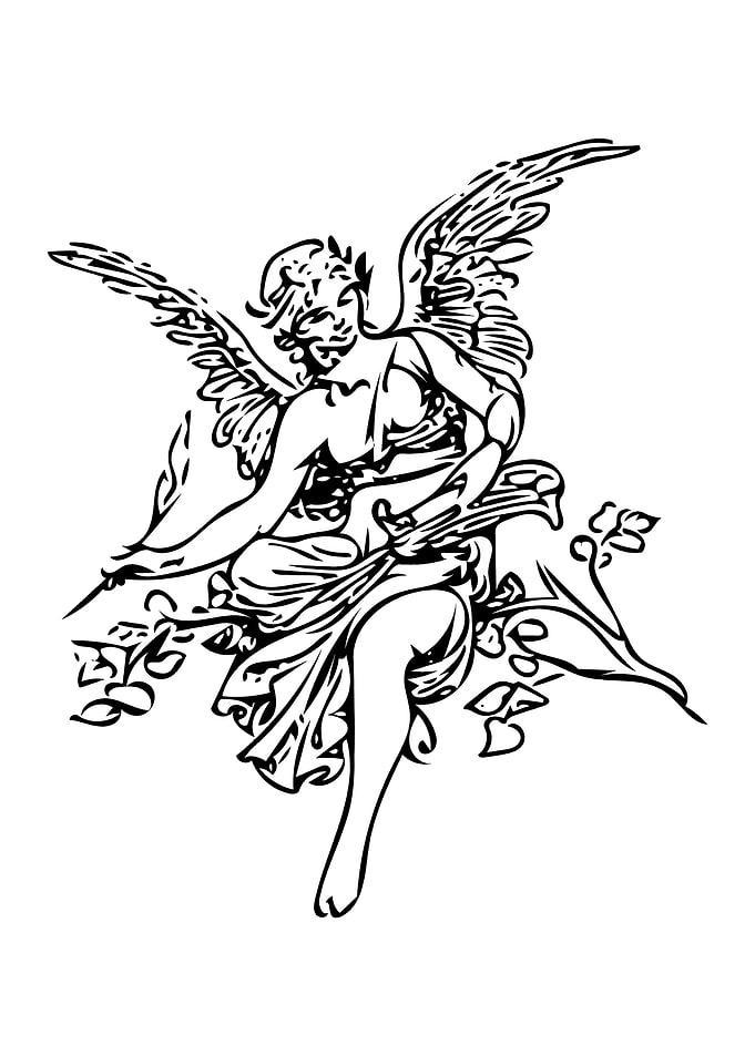 Angel and Branches