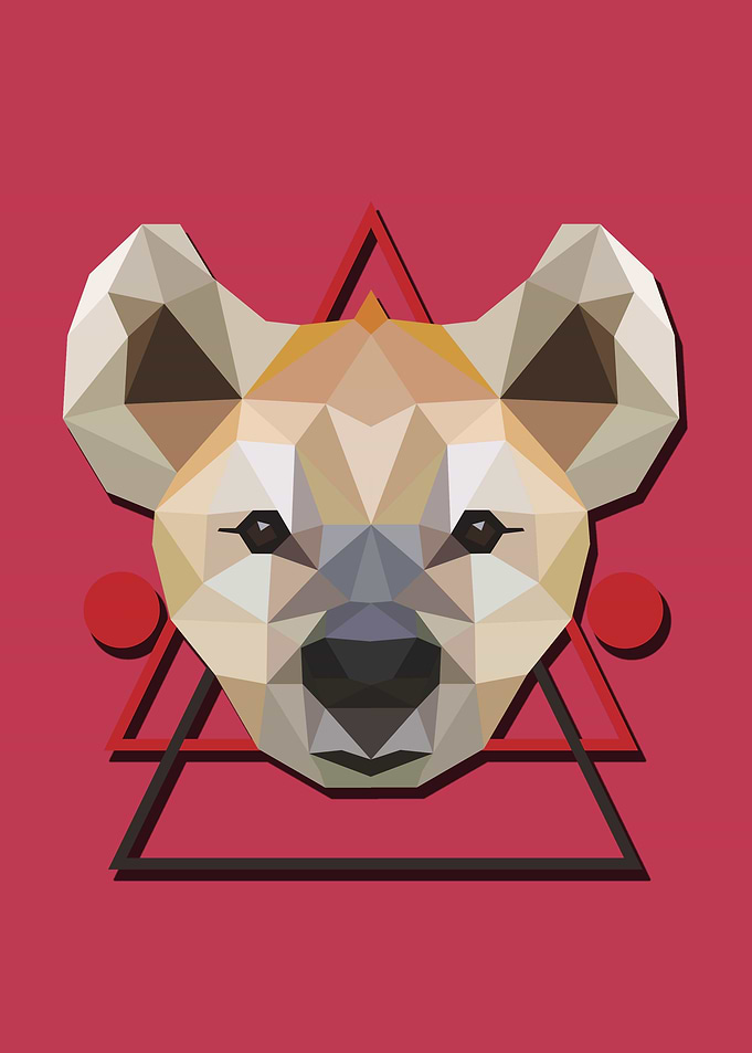 HEYNA LOWPOLY ART