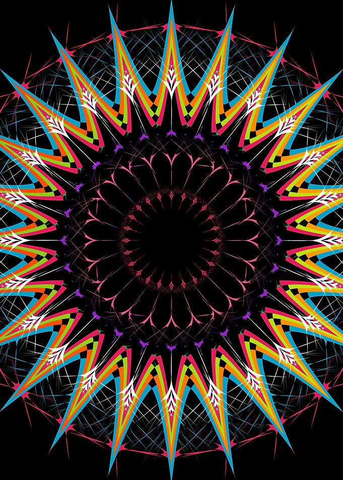 Vintage mandala pattern