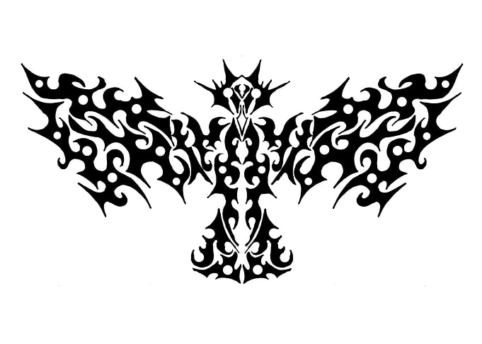 Tribal Dragon Bird