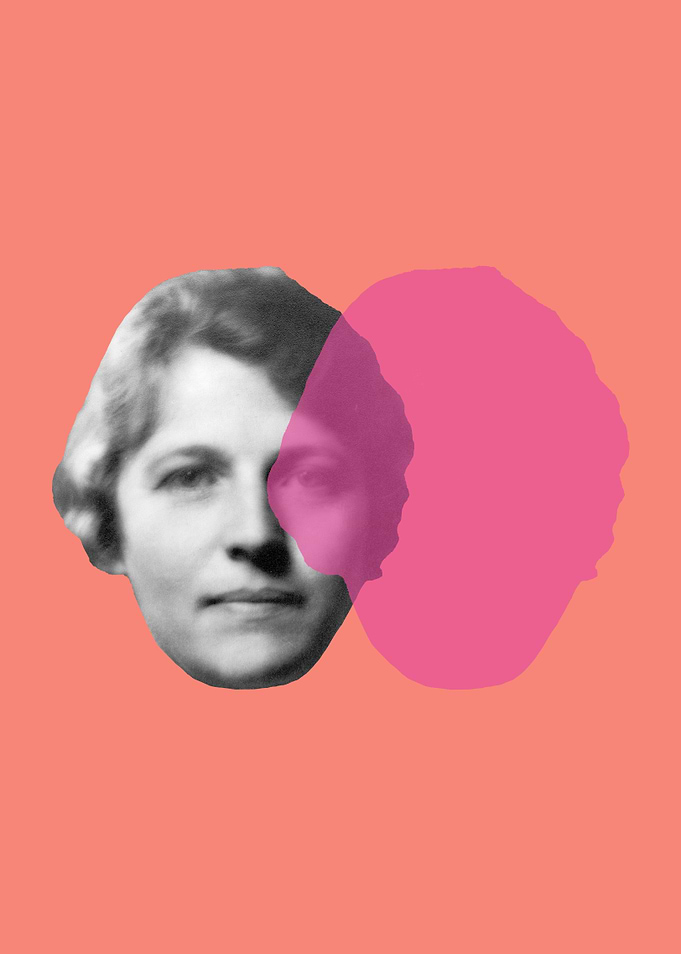 Pearl S Buck Pink Orange