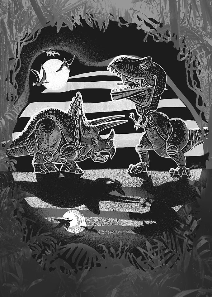 Triceratops Vs T Rex