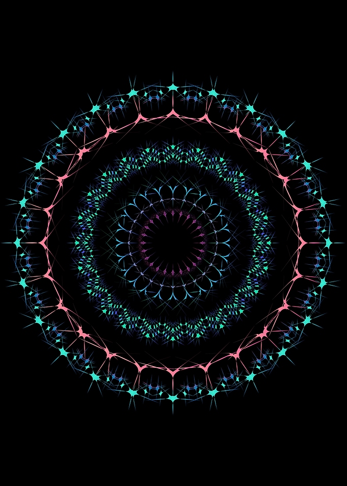 Decorative tribal Mandala