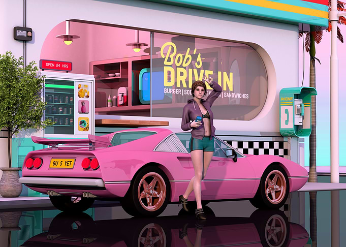 80s Drive in