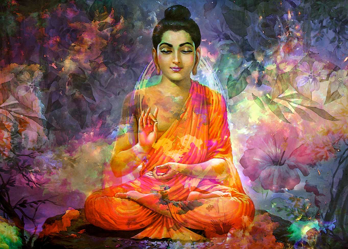 Buddha the universal light