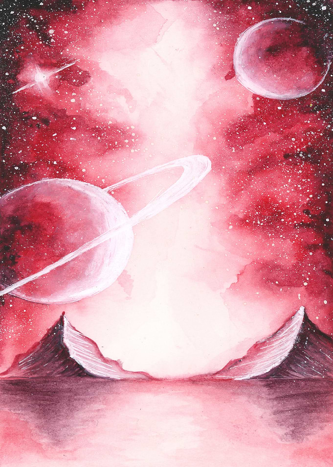 Aquarelle by hand VIe