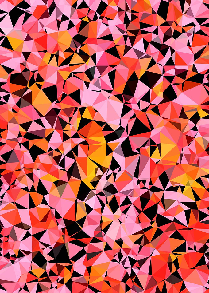 geometric triangle pattern