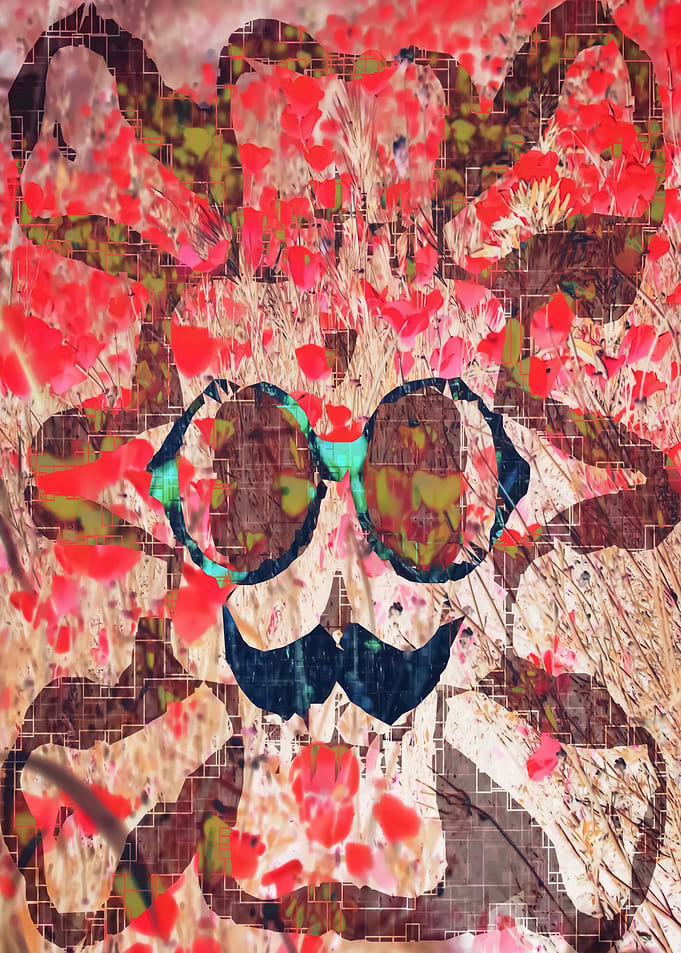 skull art portrait