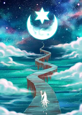 Crescent New Moon Heaven