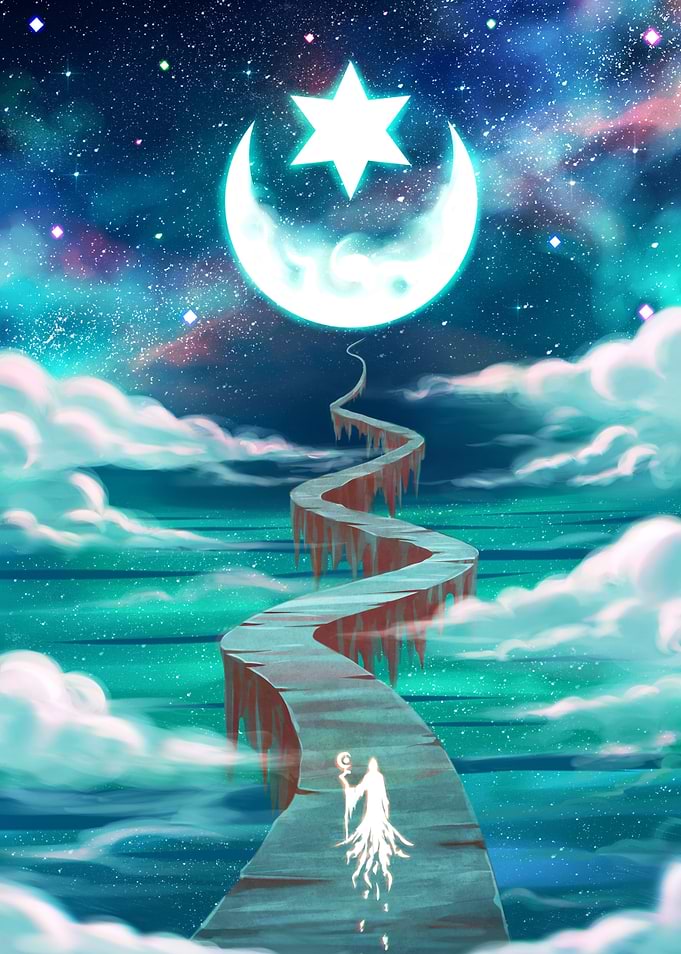 Crescent New Moon Heaven