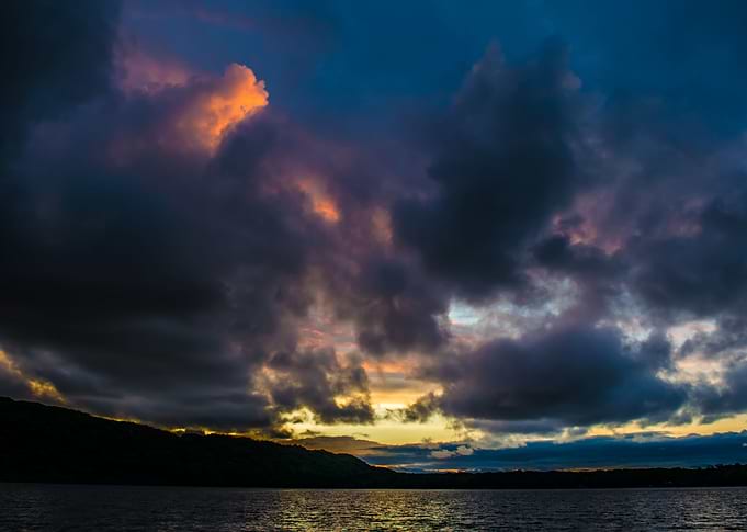 Orange to Blue