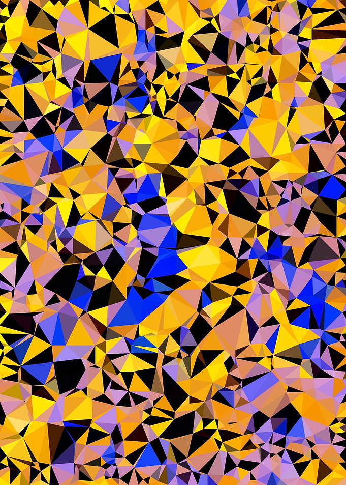 geometric triangle pattern
