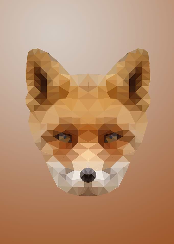 Fox Low Poly