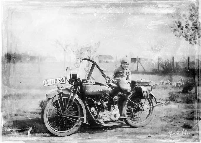 Old motorcycle