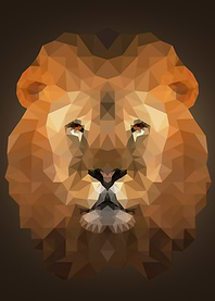 Lion Low Poly