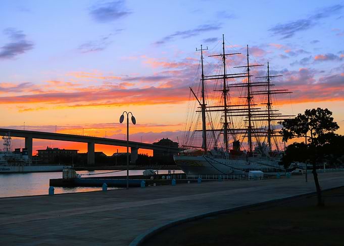 Marina sunset