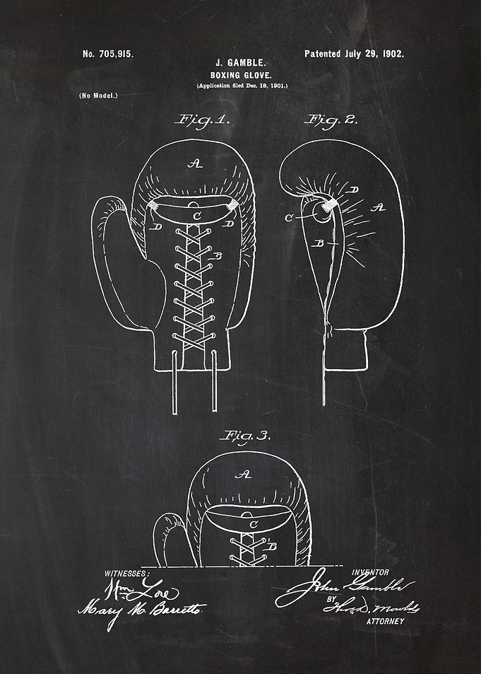 1901 Boxing Glove