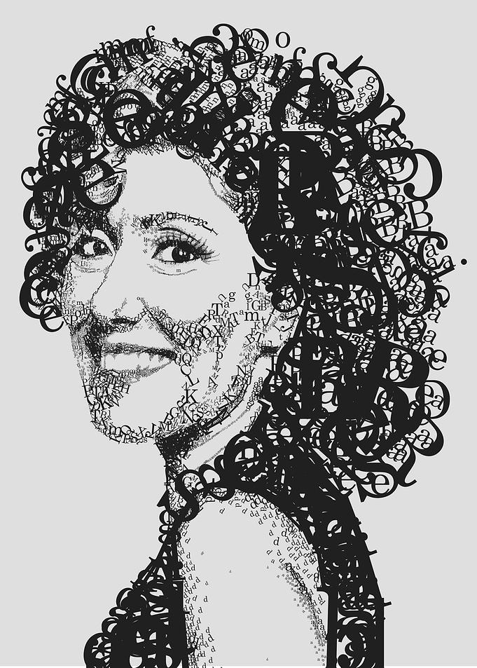 Typographic Portrait