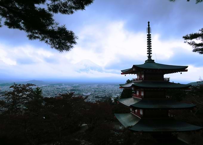 Fuji pagoda