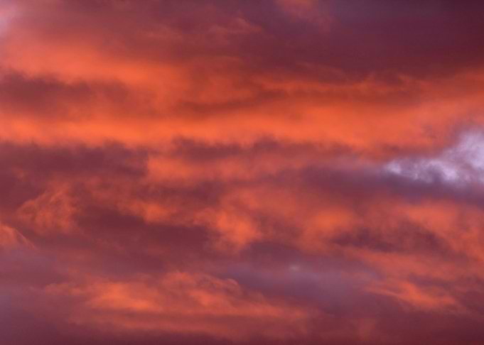 Red sky