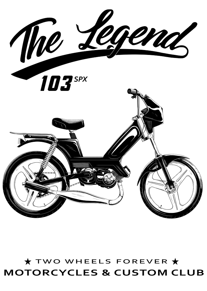 Mobylette 103 SPX