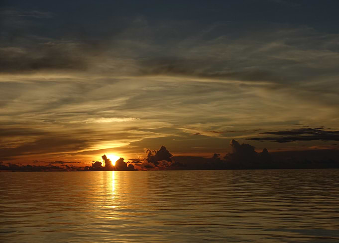 Sunset at Sea