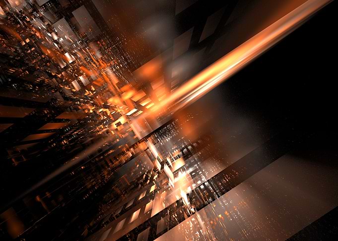Abstract generate fractal