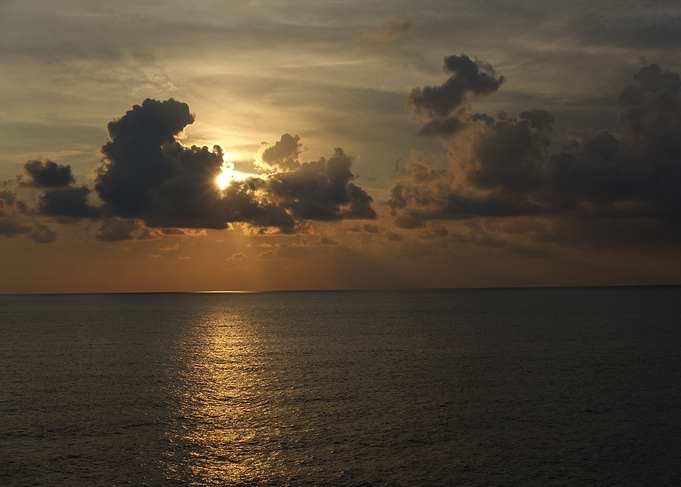 Sunset at Sea