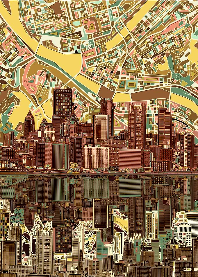 Pittsburgh city abstract