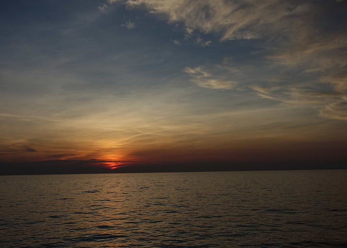 Sunset at Sea