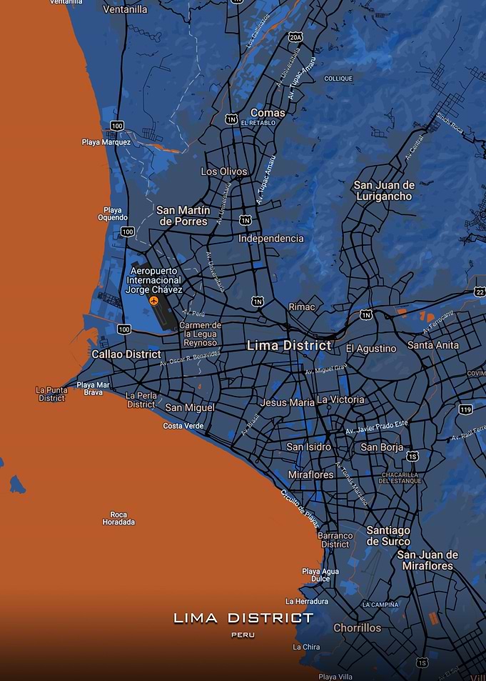 Lima District Peru